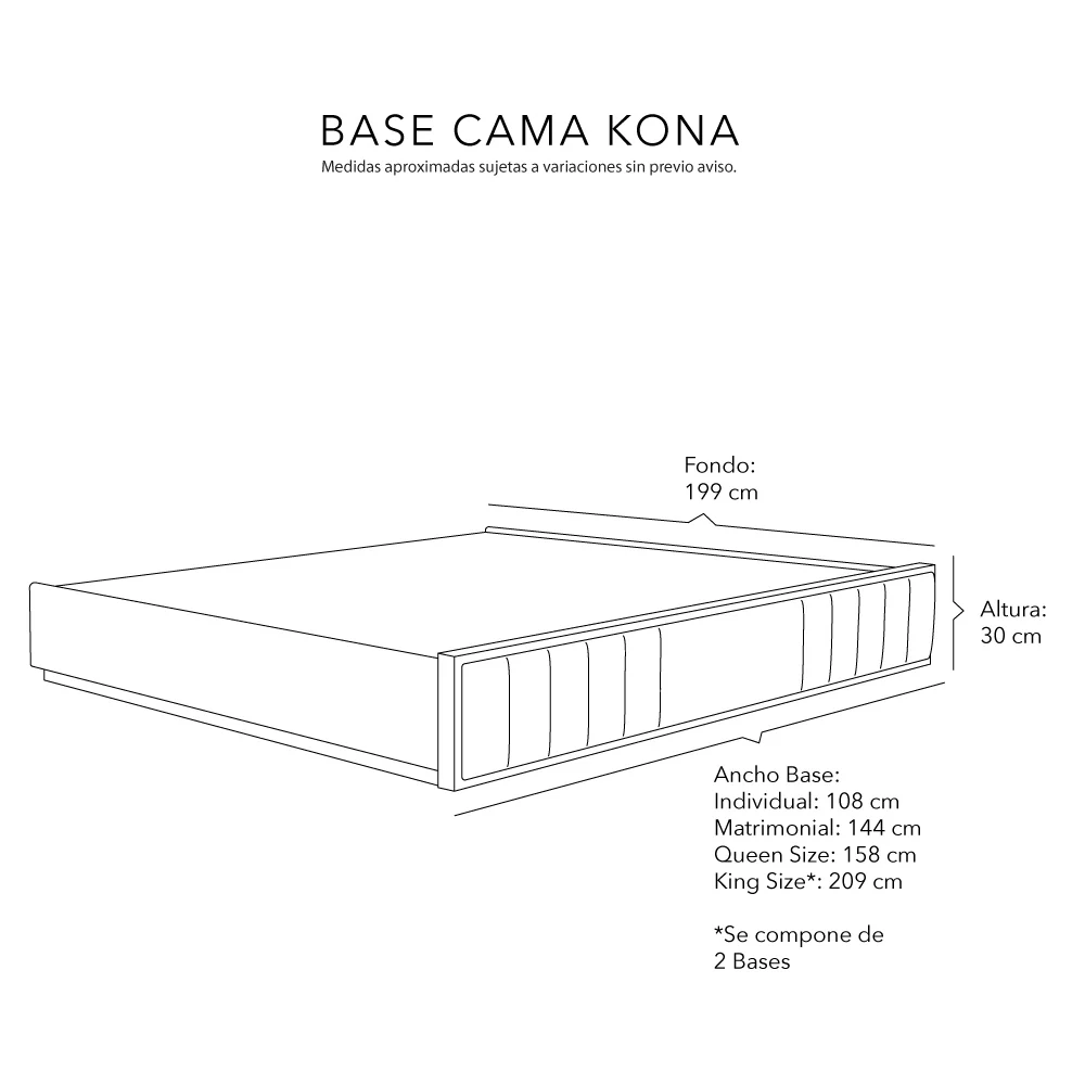 Base Cama Dicasa Konna - Image 11
