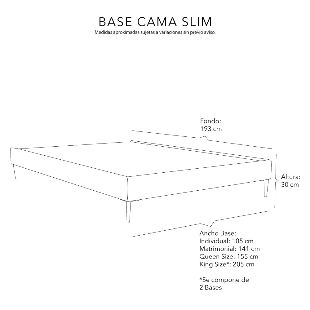 Base Cama Dicasa Slim - Image 10