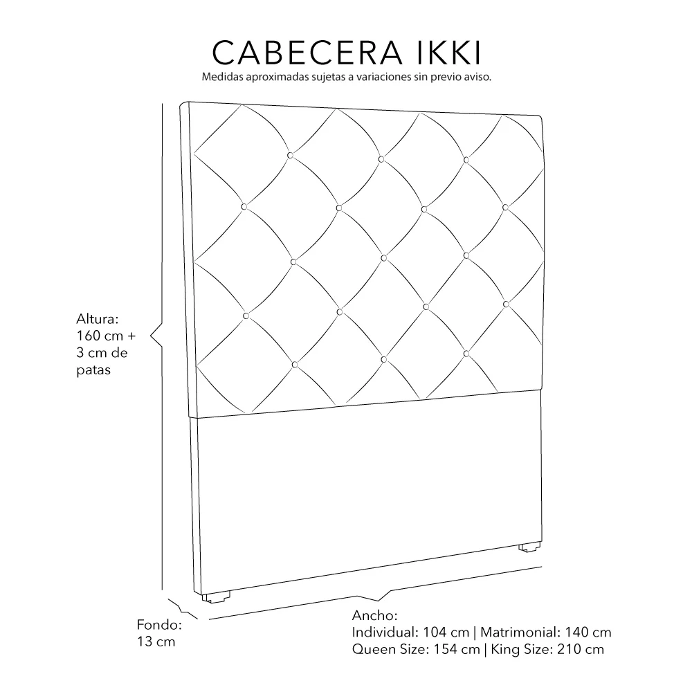 Cabecera Dicasa Ikki Con Ropa de Cama - Image 6