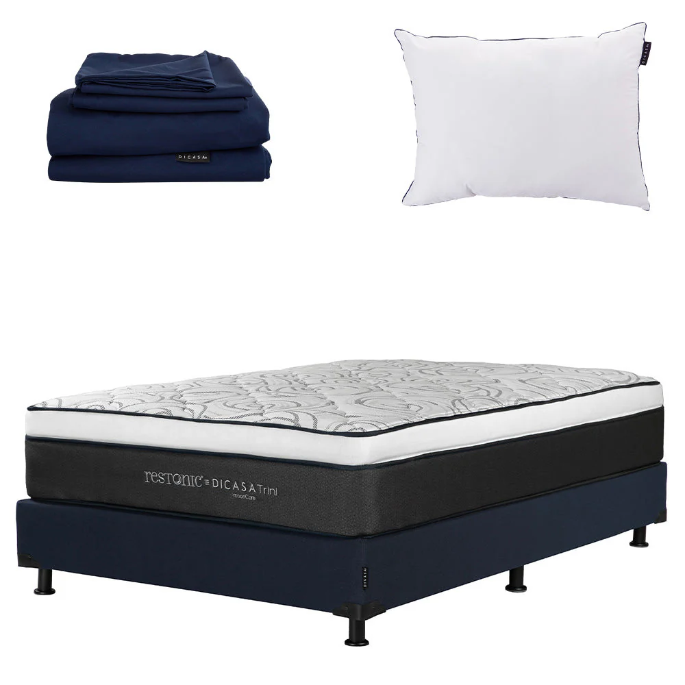 Colchón Dicasa Trini con Box con Ropa de Cama - Image 10