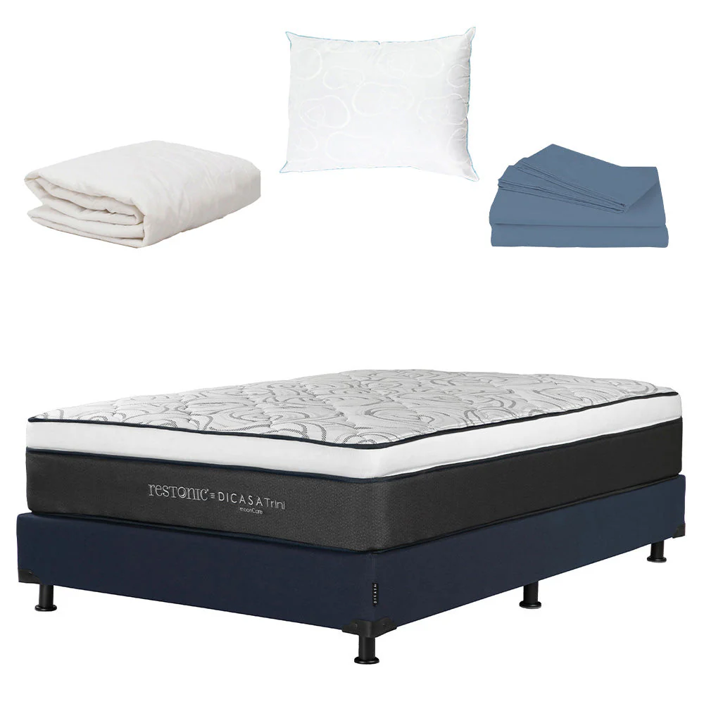 Colchón Dicasa Trini con Box con Ropa de Cama - Image 13