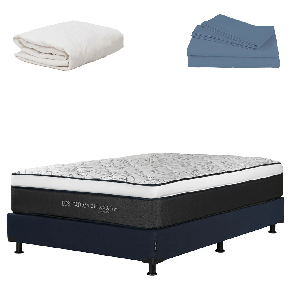 Colchón Dicasa Trini con Box con Ropa de Cama - Image 17