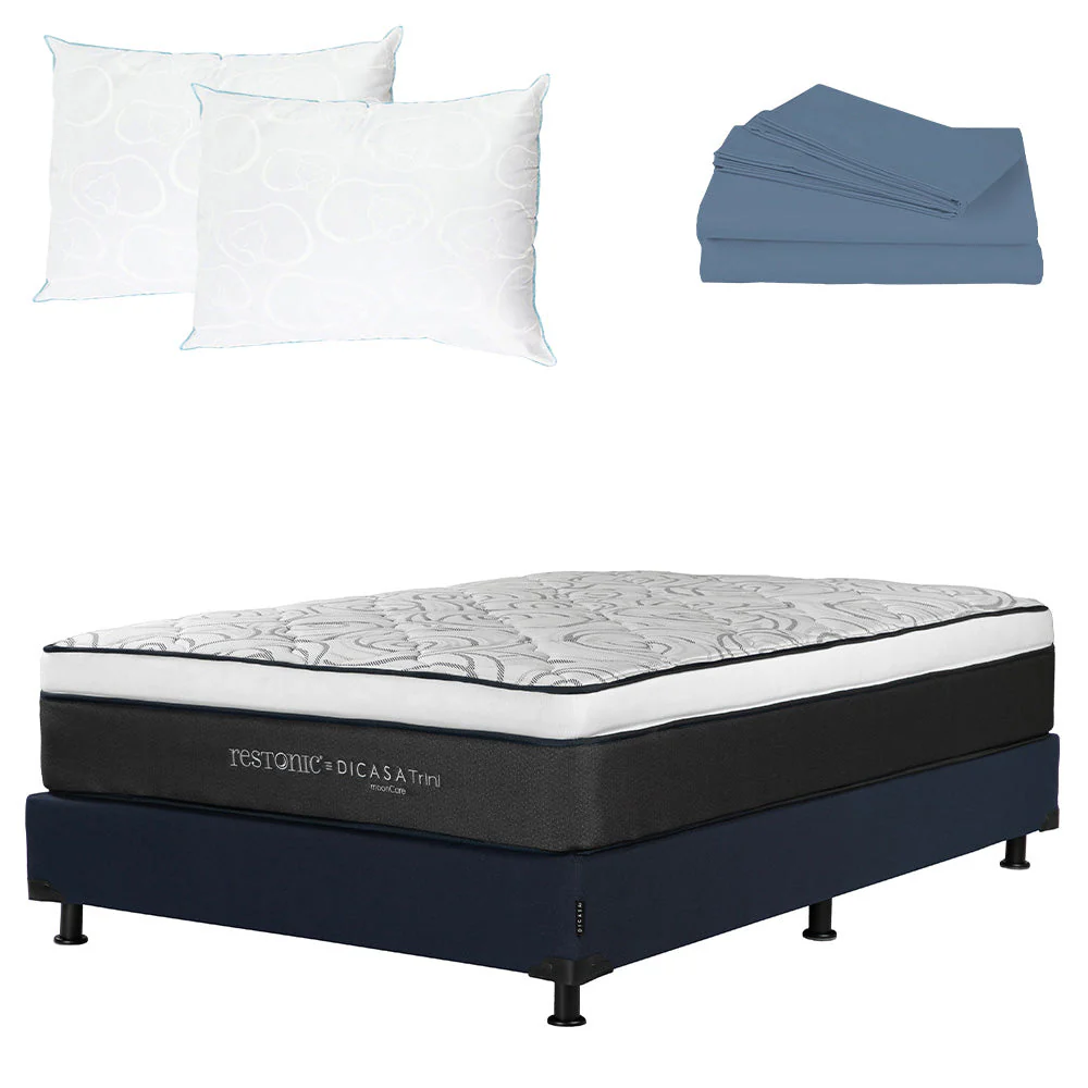Colchón Dicasa Trini con Box con Ropa de Cama - Image 25
