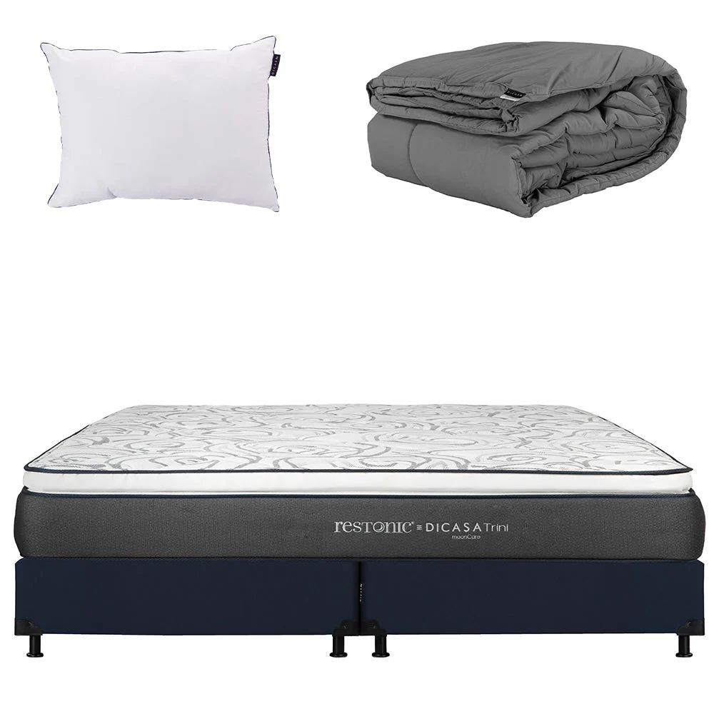Colchón Dicasa Trini con Box con Ropa de Cama - Image 31