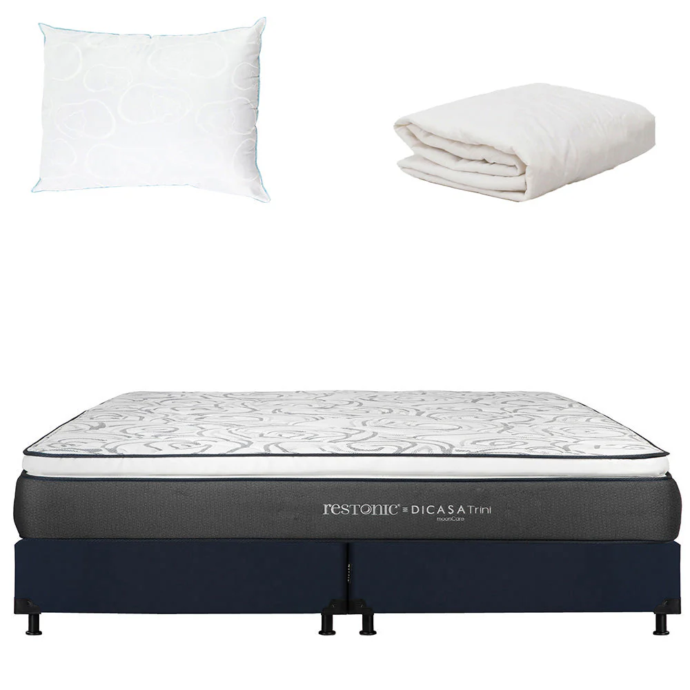 Colchón Dicasa Trini con Box con Ropa de Cama - Image 38