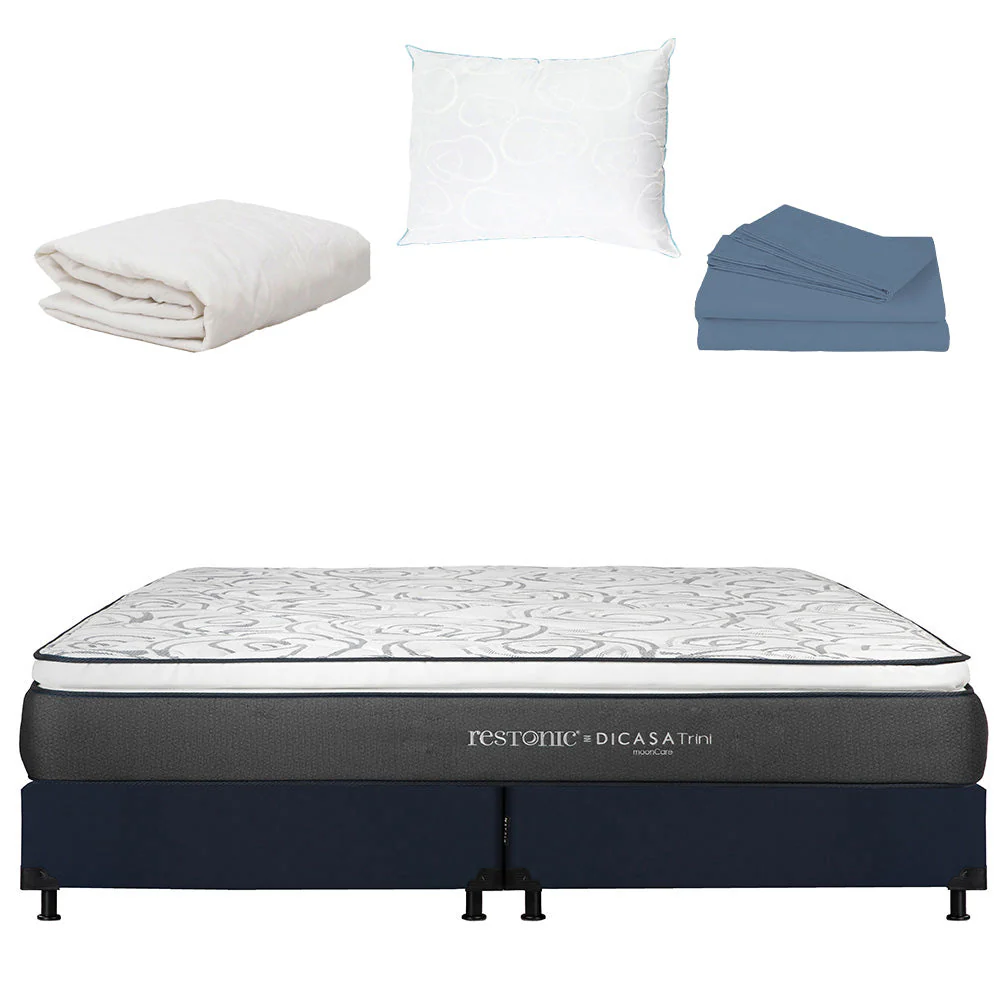 Colchón Dicasa Trini con Box con Ropa de Cama - Image 39
