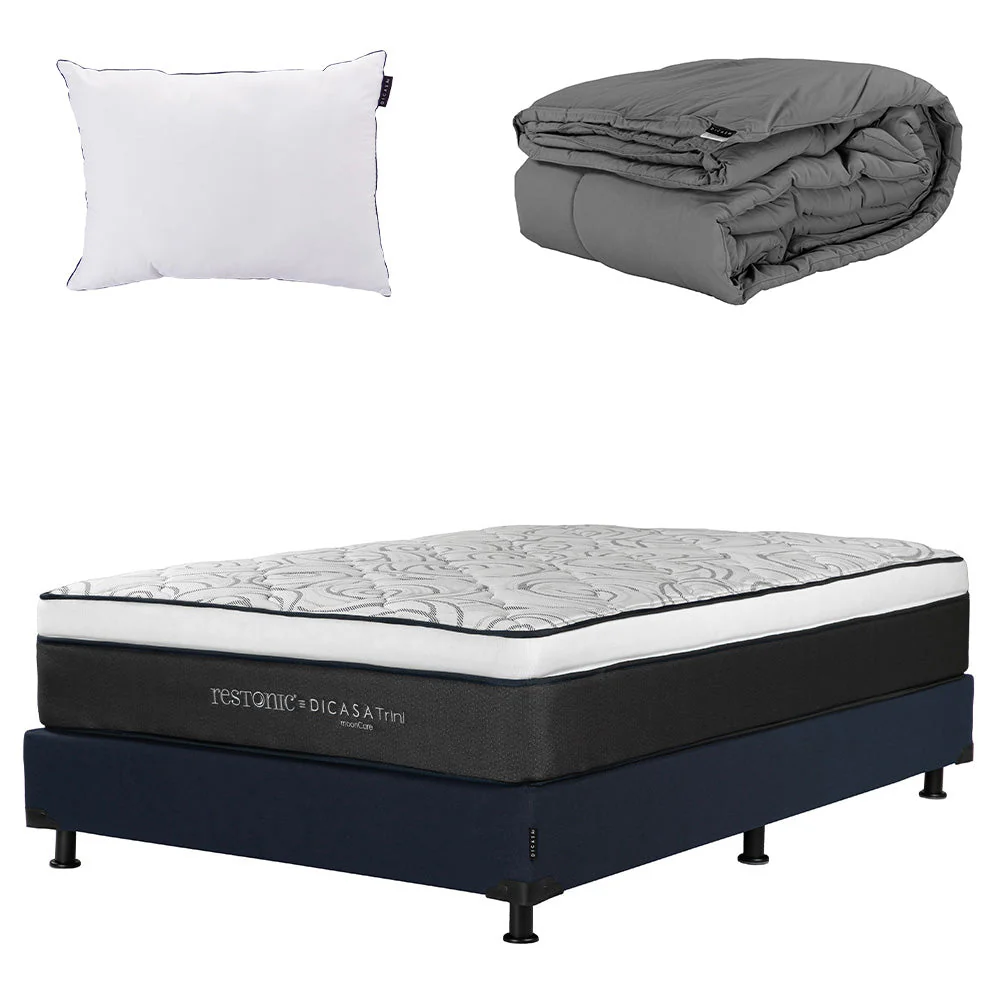 Colchón Dicasa Trini con Box con Ropa de Cama - Image 7