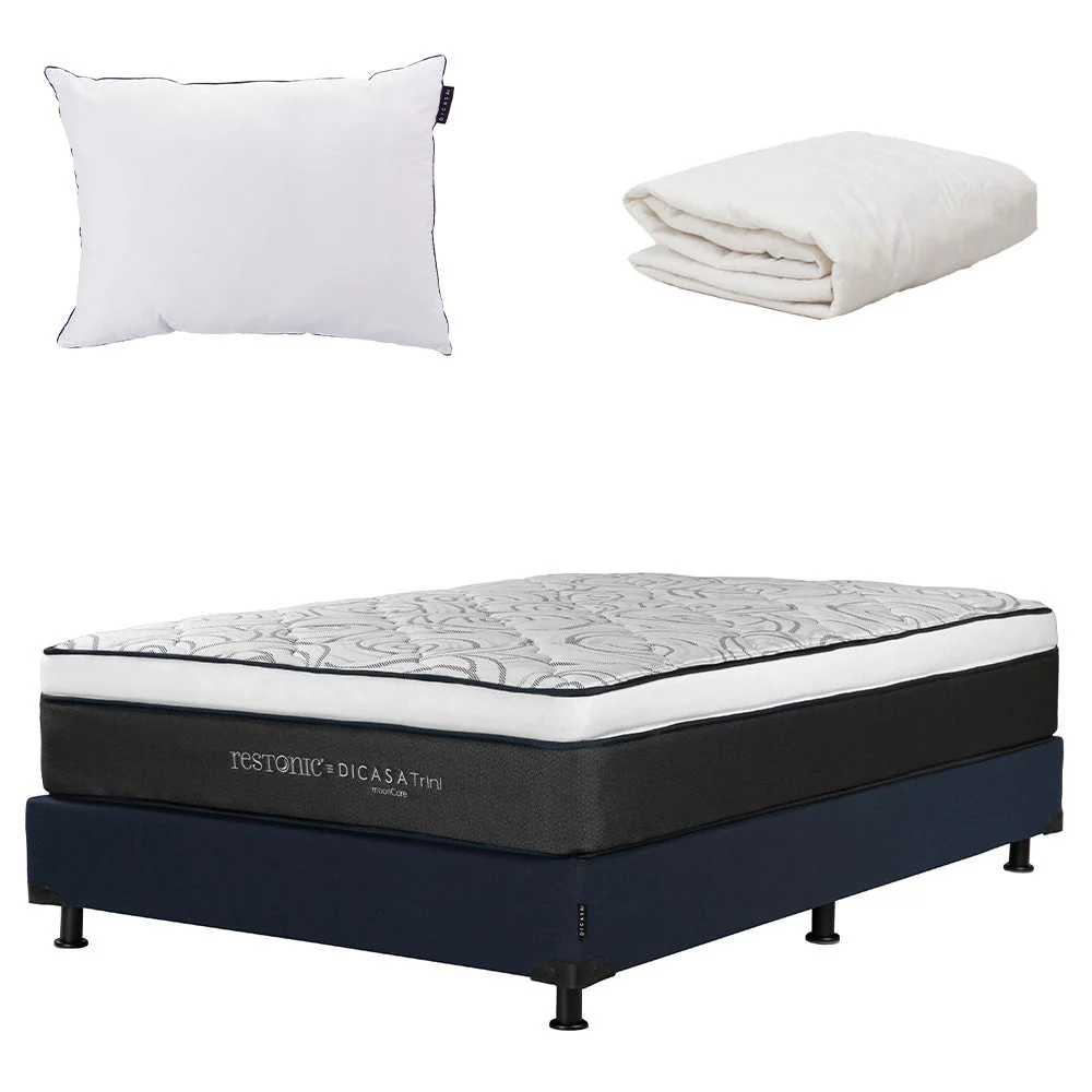 Colchón Dicasa Trini con Box con Ropa de Cama - Image 8