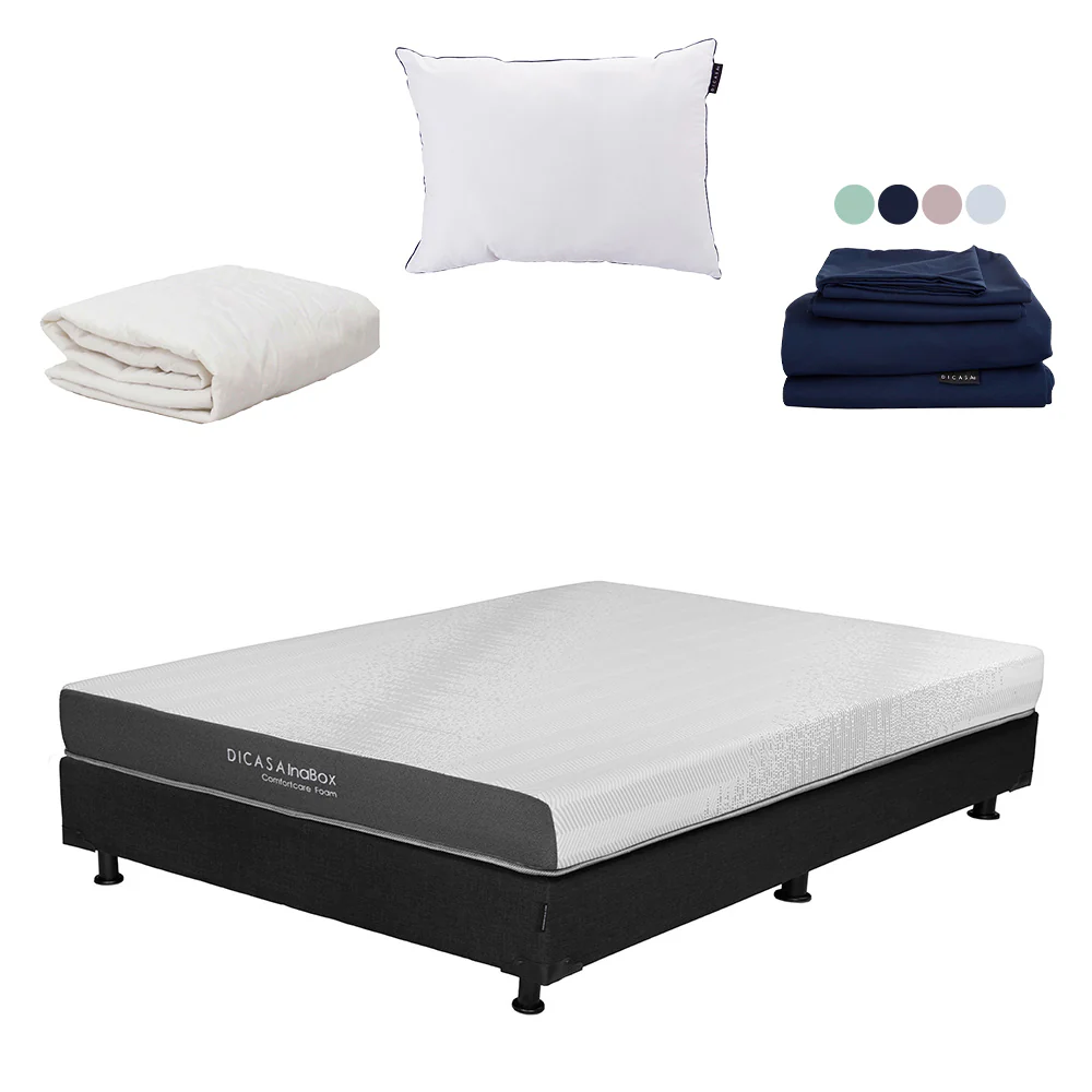 Colchón en caja Dicasa InaBox con Box con Ropa de Cama - Image 10