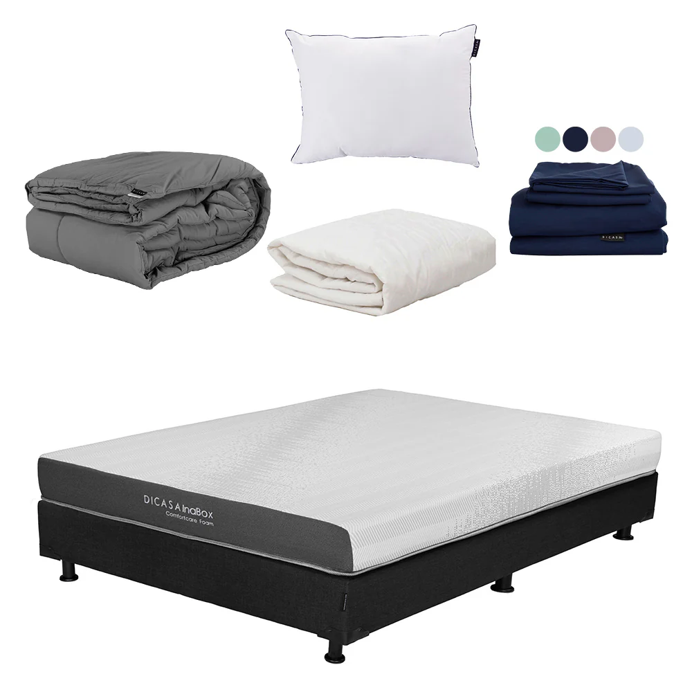 Colchón en caja Dicasa InaBox con Box con Ropa de Cama - Image 11