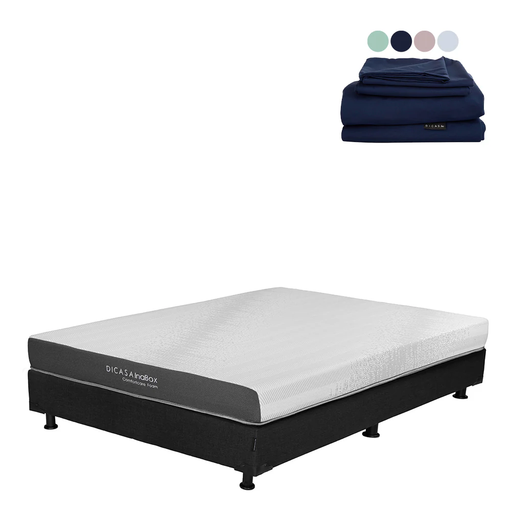 Colchón en caja Dicasa InaBox con Box con Ropa de Cama - Image 14