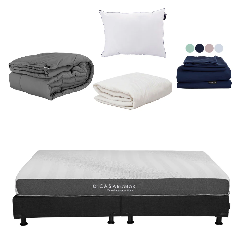 Colchón en caja Dicasa InaBox con Box con Ropa de Cama - Image 17