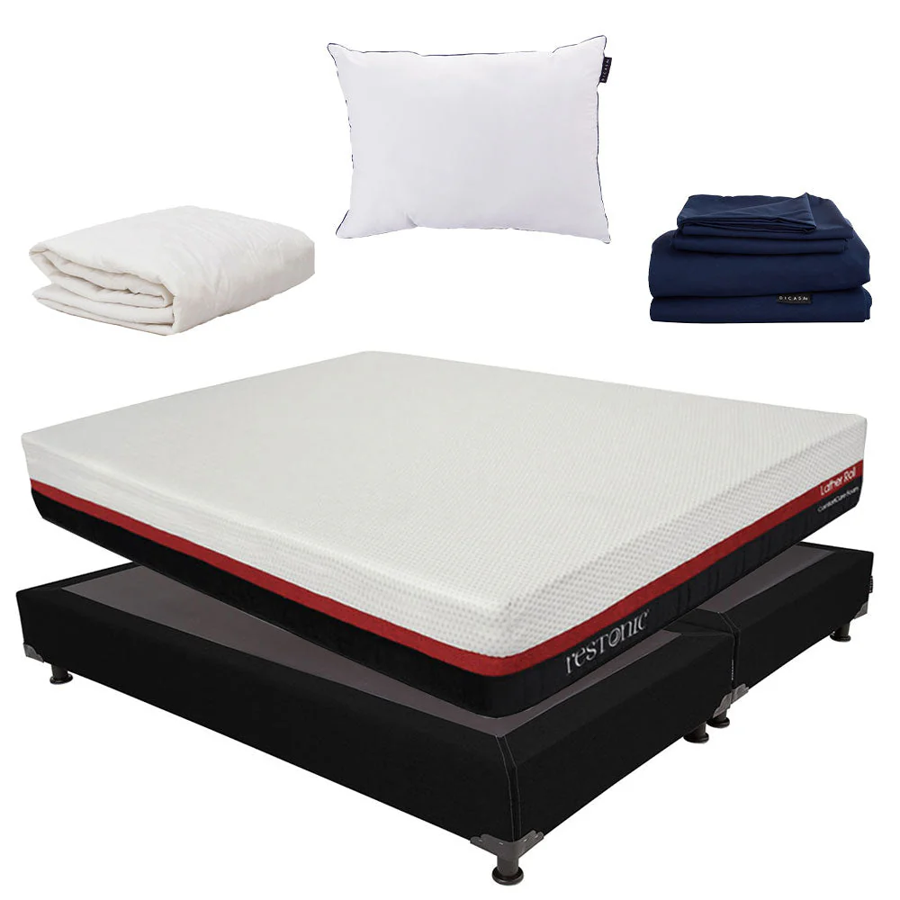 Colchón en caja Restonic Roll con Box con Ropa de Cama - Image 12
