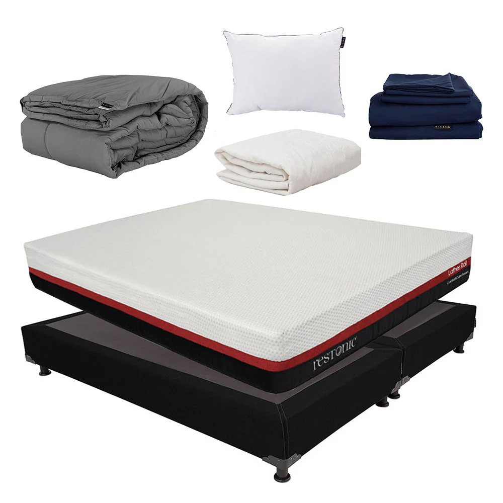Colchón en caja Restonic Roll con Box con Ropa de Cama - Image 15