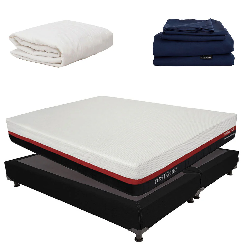 Colchón en caja Restonic Roll con Box con Ropa de Cama - Image 18