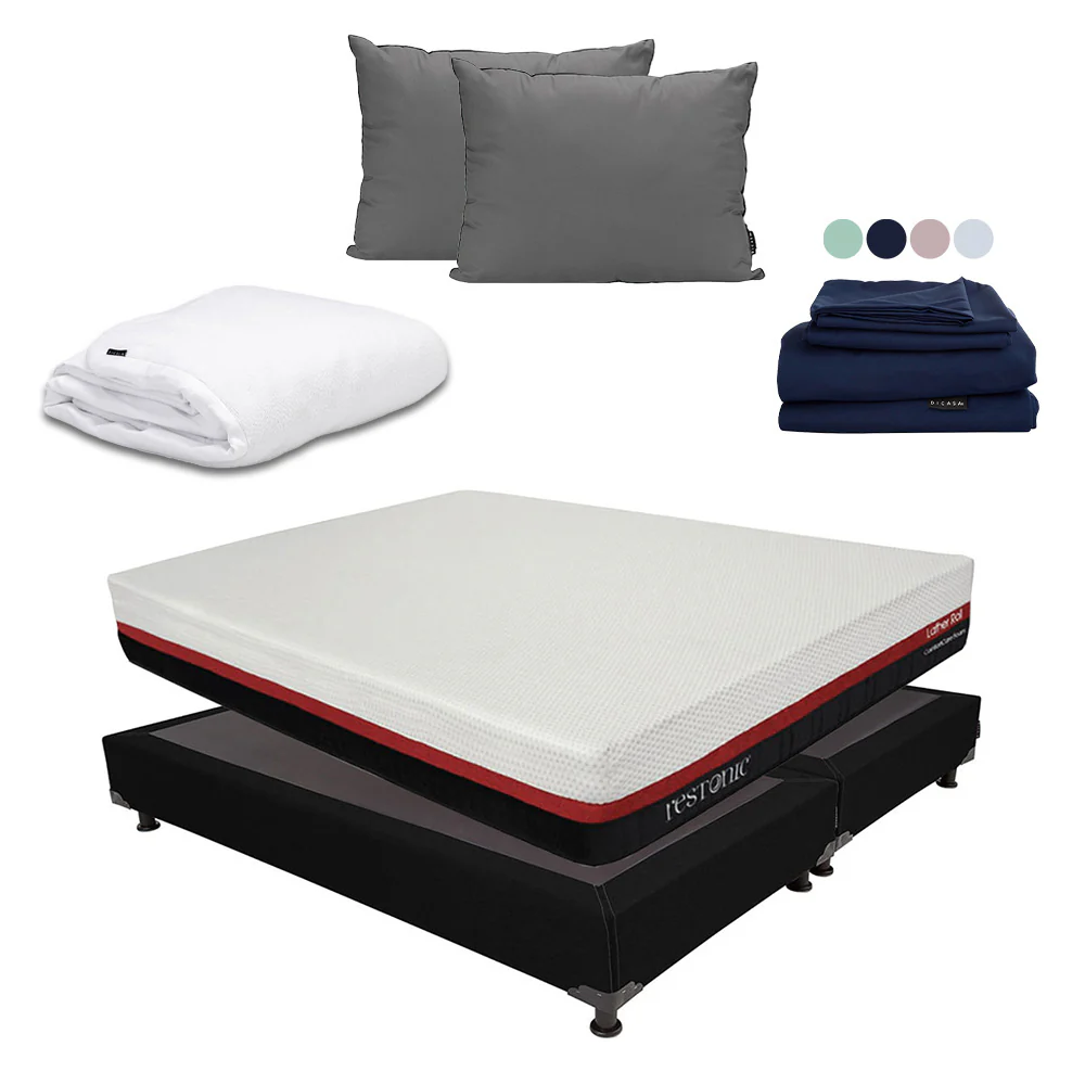 Colchón en caja Restonic Roll con Box con Ropa de Cama - Image 20