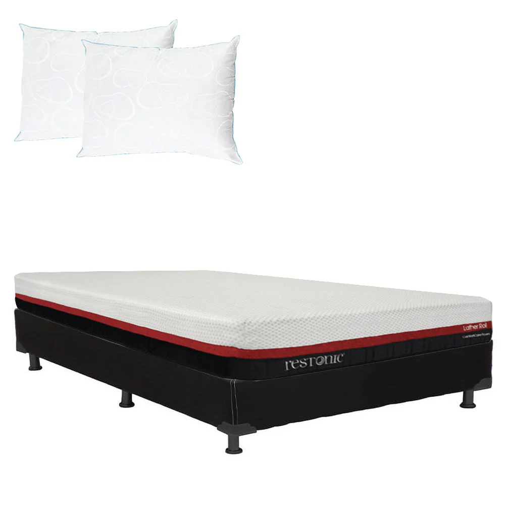 Colchón en caja Restonic Roll con Box con Ropa de Cama - Image 9