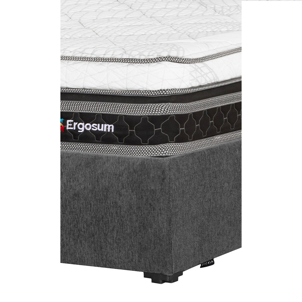 Colchón Restonic Ergosum con Base Cama con Ropa de Cama - Image 3