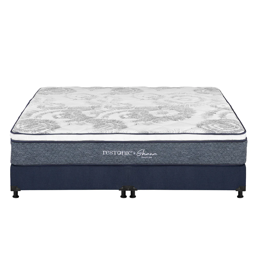 Colchón Restonic Ghana con Box con Ropa de Cama - Image 12