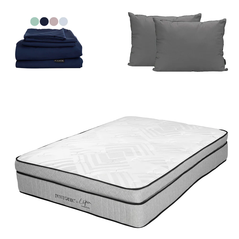 Colchón Restonic Lipa Con Ropa de Cama - Image 10