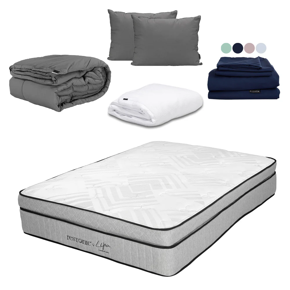 Colchón Restonic Lipa Con Ropa de Cama - Image 9