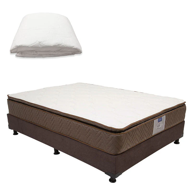 Colchón Restonic Nautilus con Box con Ropa de Cama - Image 13