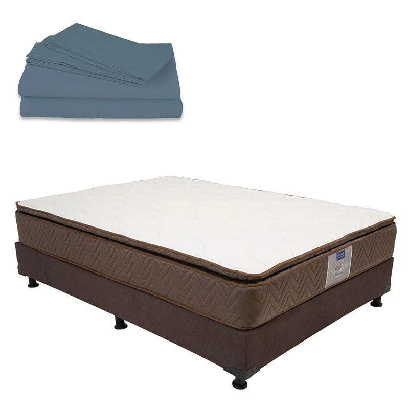 Colchón Restonic Nautilus con Box con Ropa de Cama - Image 16