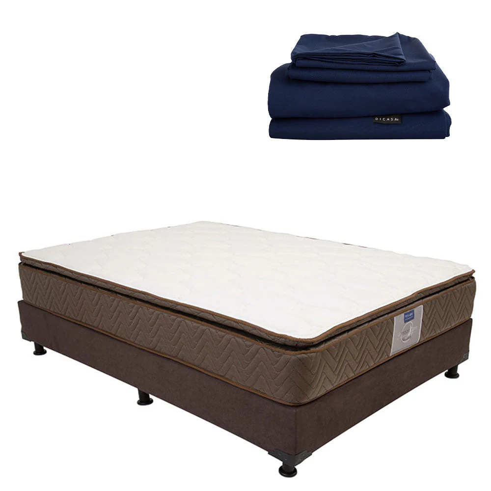 Colchón Restonic Nautilus con Box con Ropa de Cama - Image 17