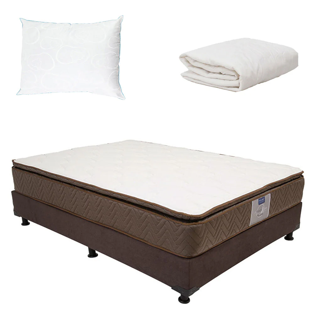 Colchón Restonic Nautilus con Box con Ropa de Cama - Image 9