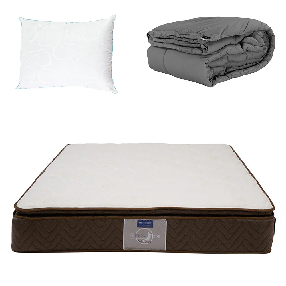 Colchón Restonic Nautilus con Ropa de Cama - Image 8