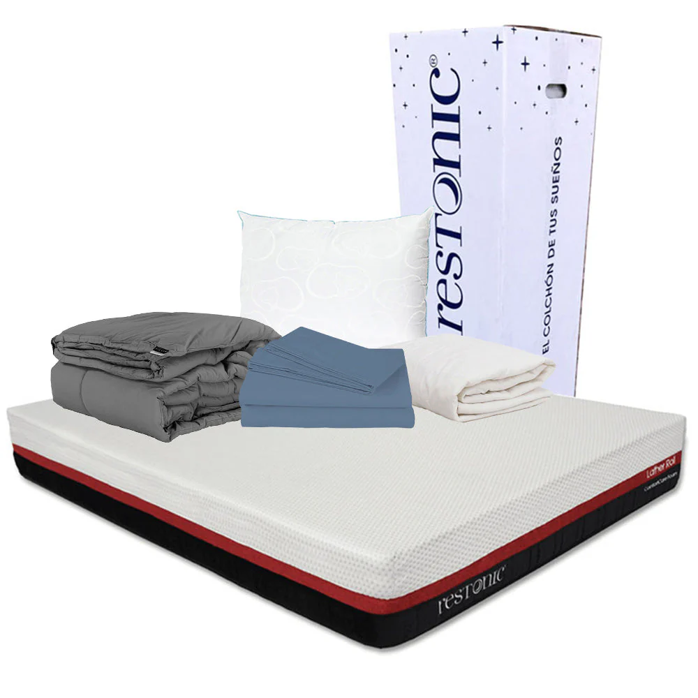 Colchón Restonic Roll con Ropa de Cama - Image 22