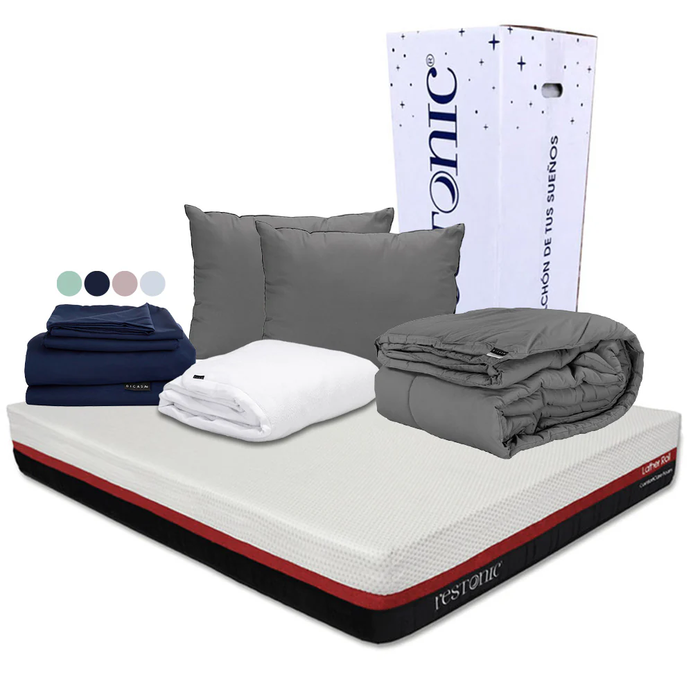 Colchón Restonic Roll con Ropa de Cama - Image 23