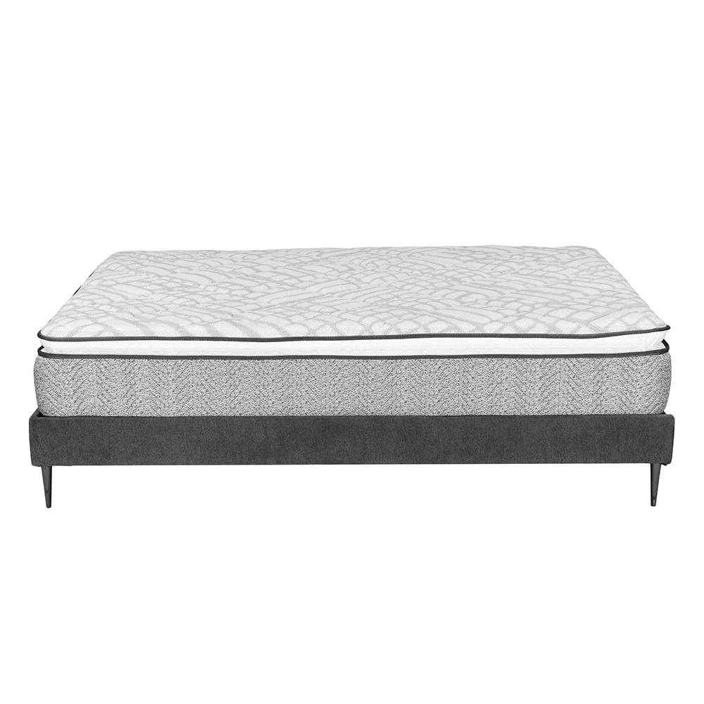 Colchón Restonic Vail con Base Slim con Ropa de Cama - Image 5