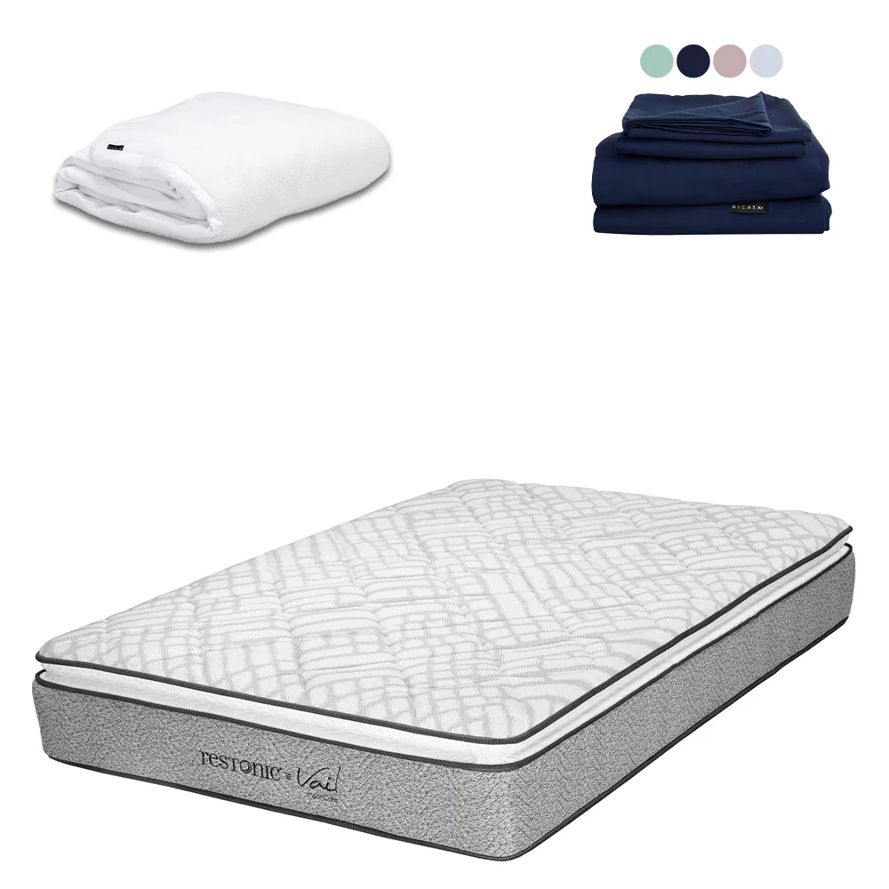 Colchón Restonic Vail con Ropa de Cama - Image 10