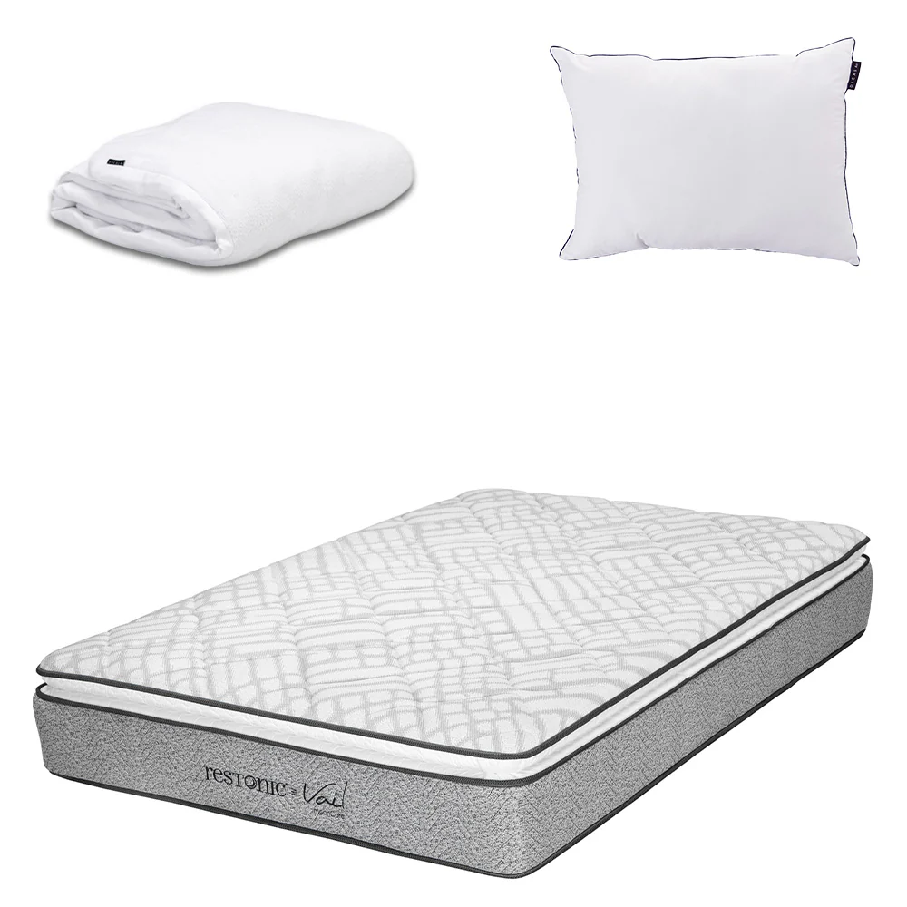 Colchón Restonic Vail con Ropa de Cama - Image 13