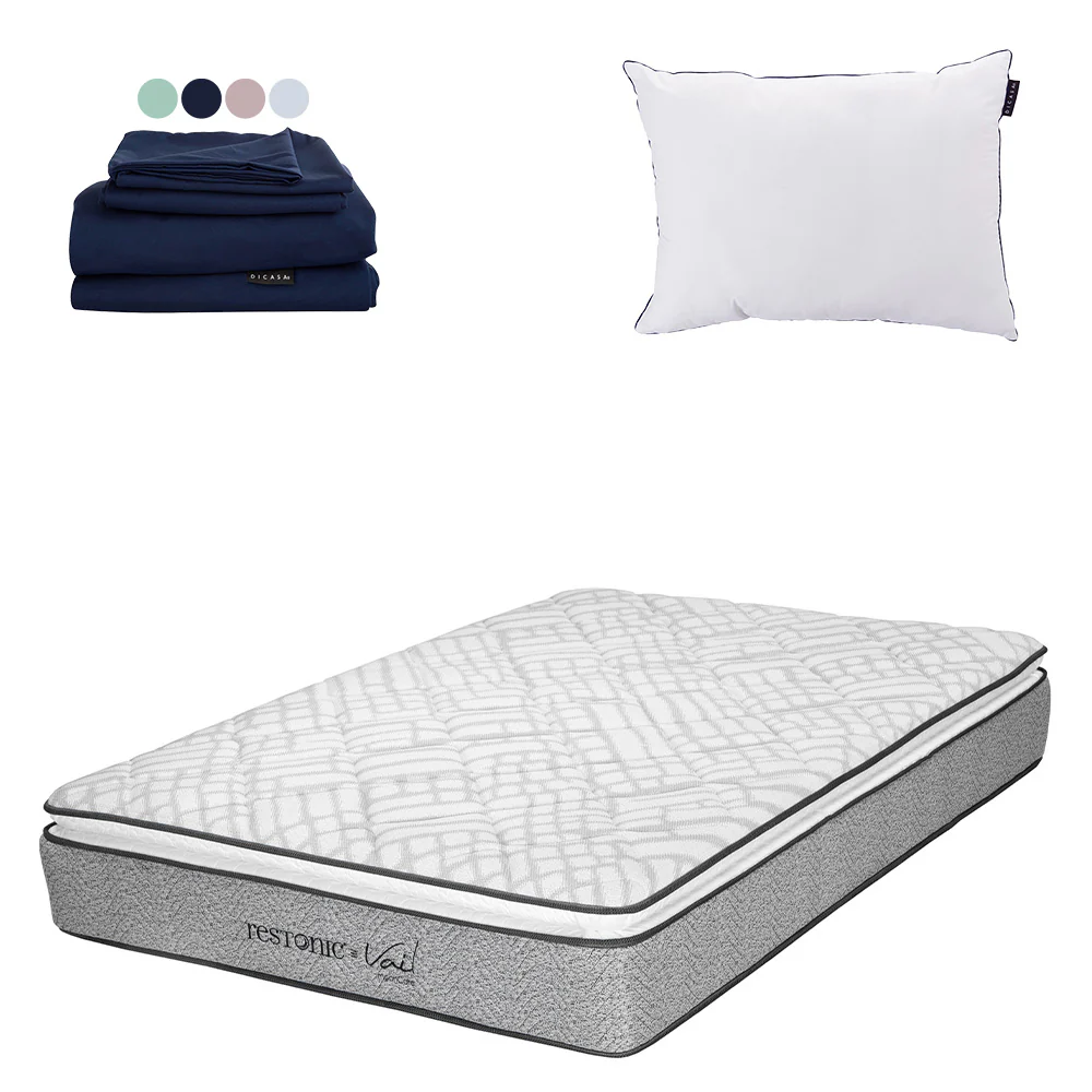 Colchón Restonic Vail con Ropa de Cama - Image 26