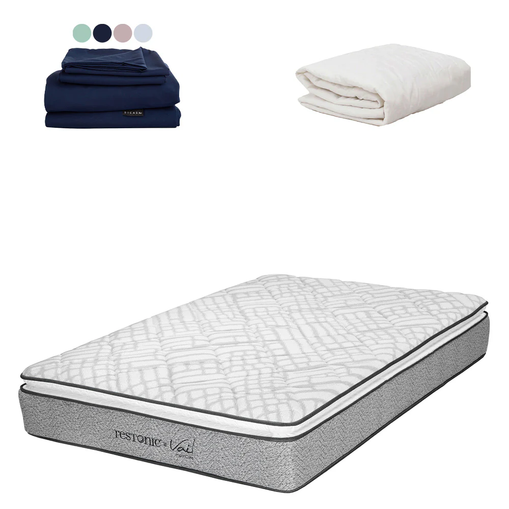 Colchón Restonic Vail con Ropa de Cama - Image 6