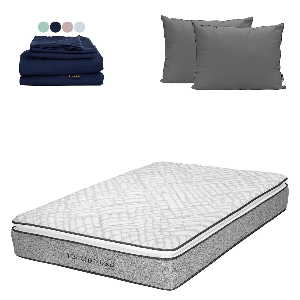 Colchón Restonic Vail con Ropa de Cama - Image 8