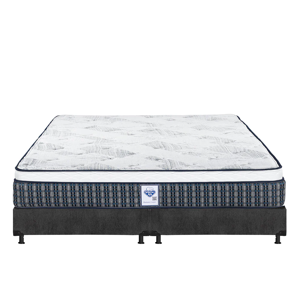 Colchón Spring Air Cardona con Box con Ropa de Cama - Image 12