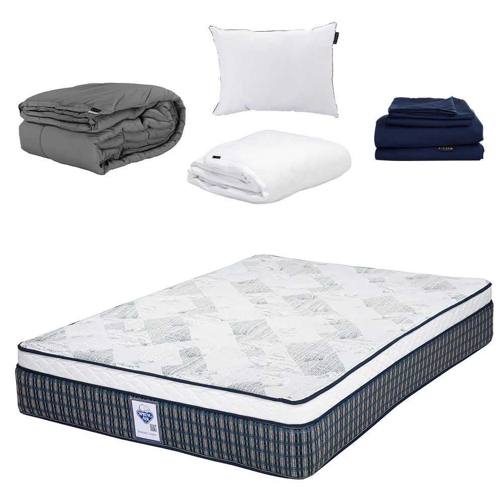 Colchón Spring Air Cardona con Ropa de Cama - Image 9