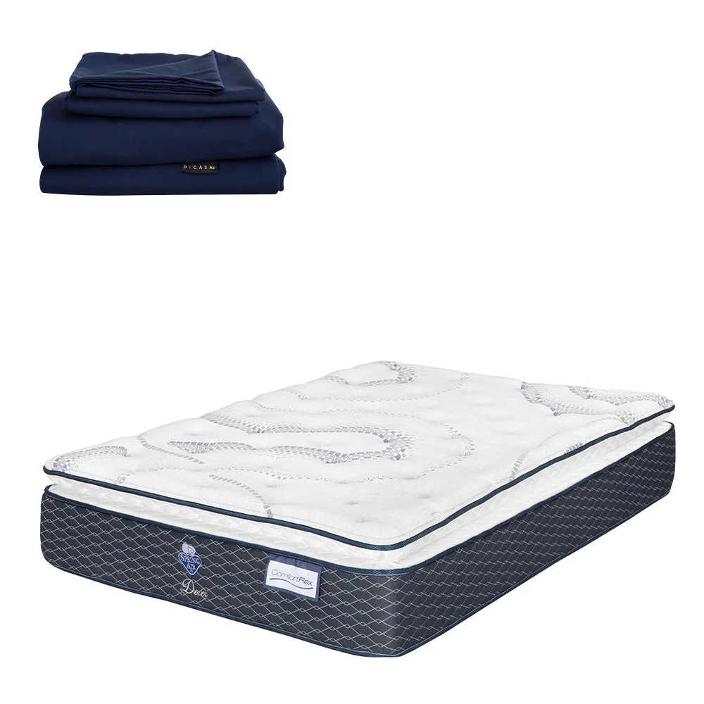 Colchón Spring Air Dover con Ropa de Cama - Image 12