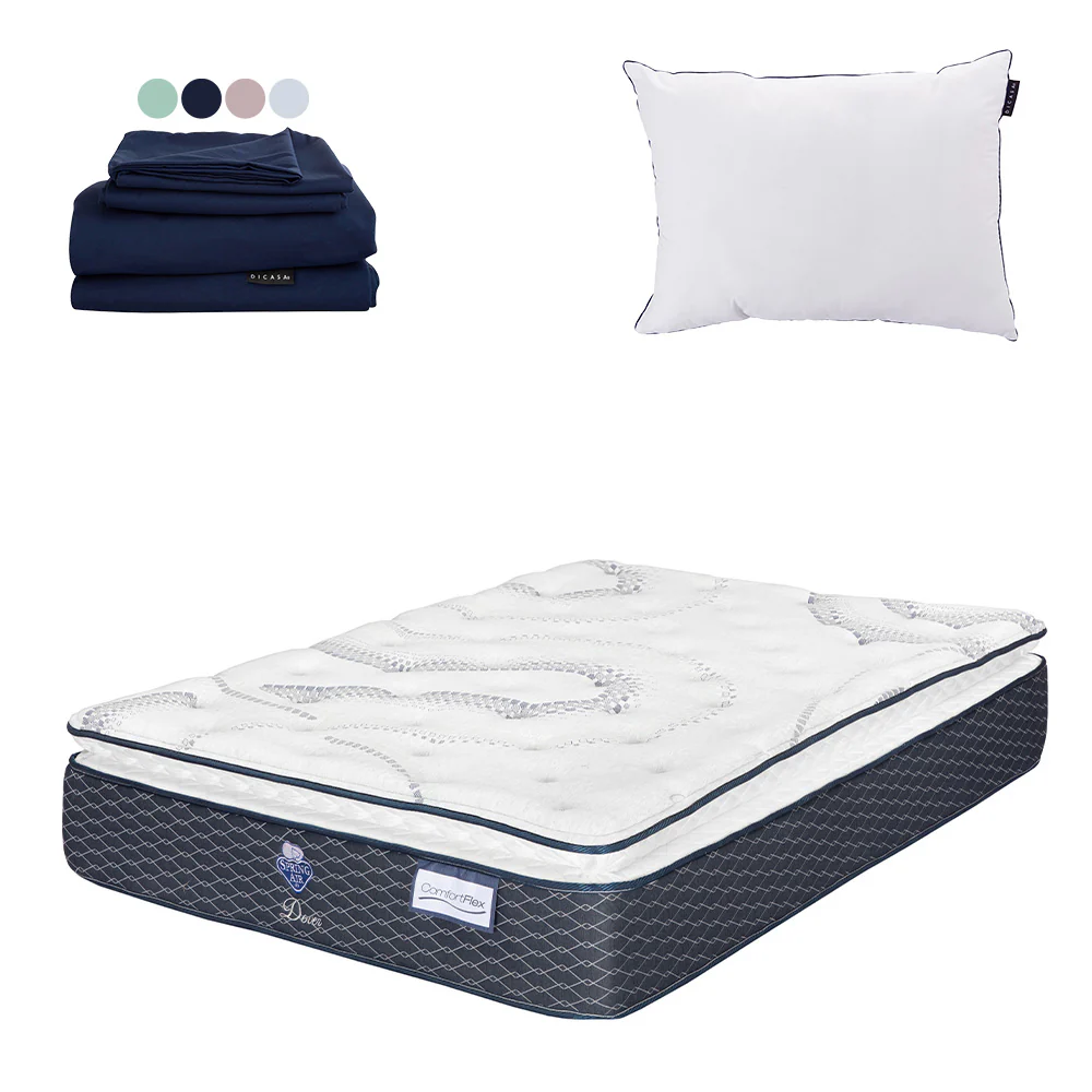Colchón Spring Air Dover con Ropa de Cama - Image 14