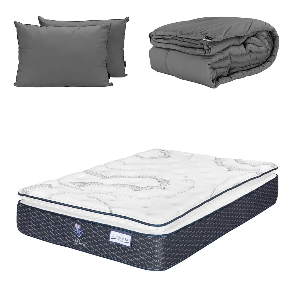 Colchón Spring Air Dover con Ropa de Cama - Image 5