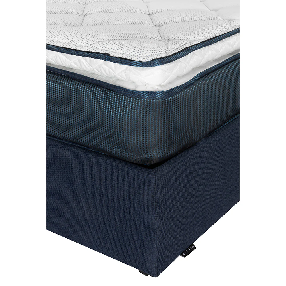 Colchón Spring Air Monaco con Base  Cama con Ropa de Cama - Image 6