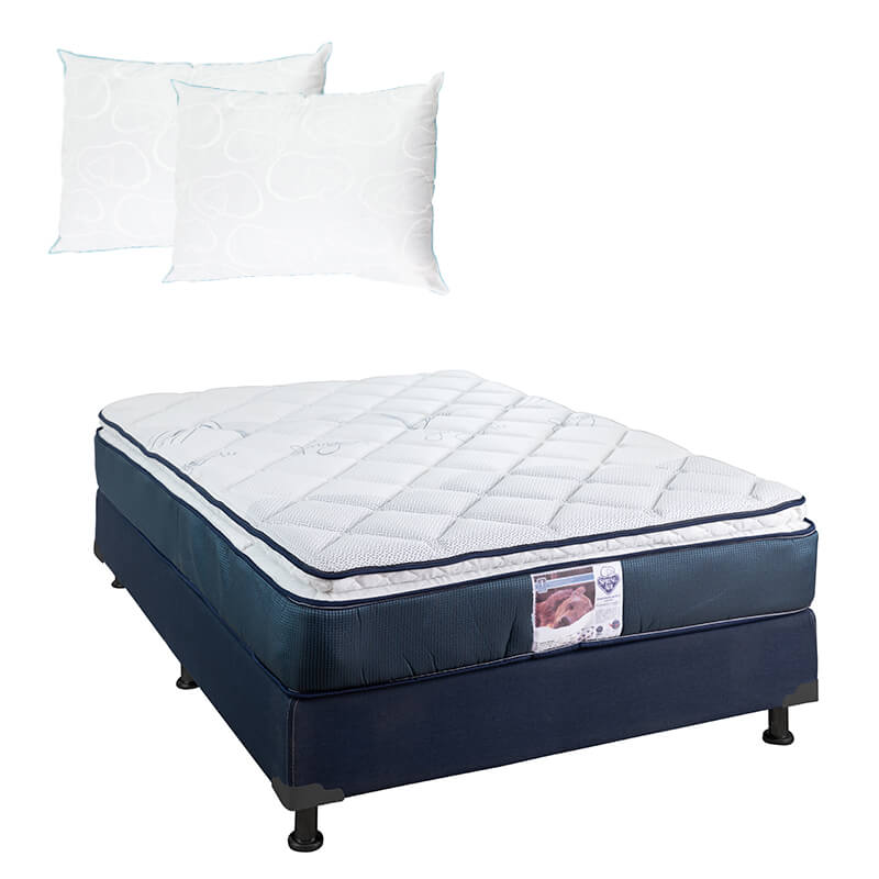 Colchón Spring Air Monaco con Box con Ropa de Cama - Image 19