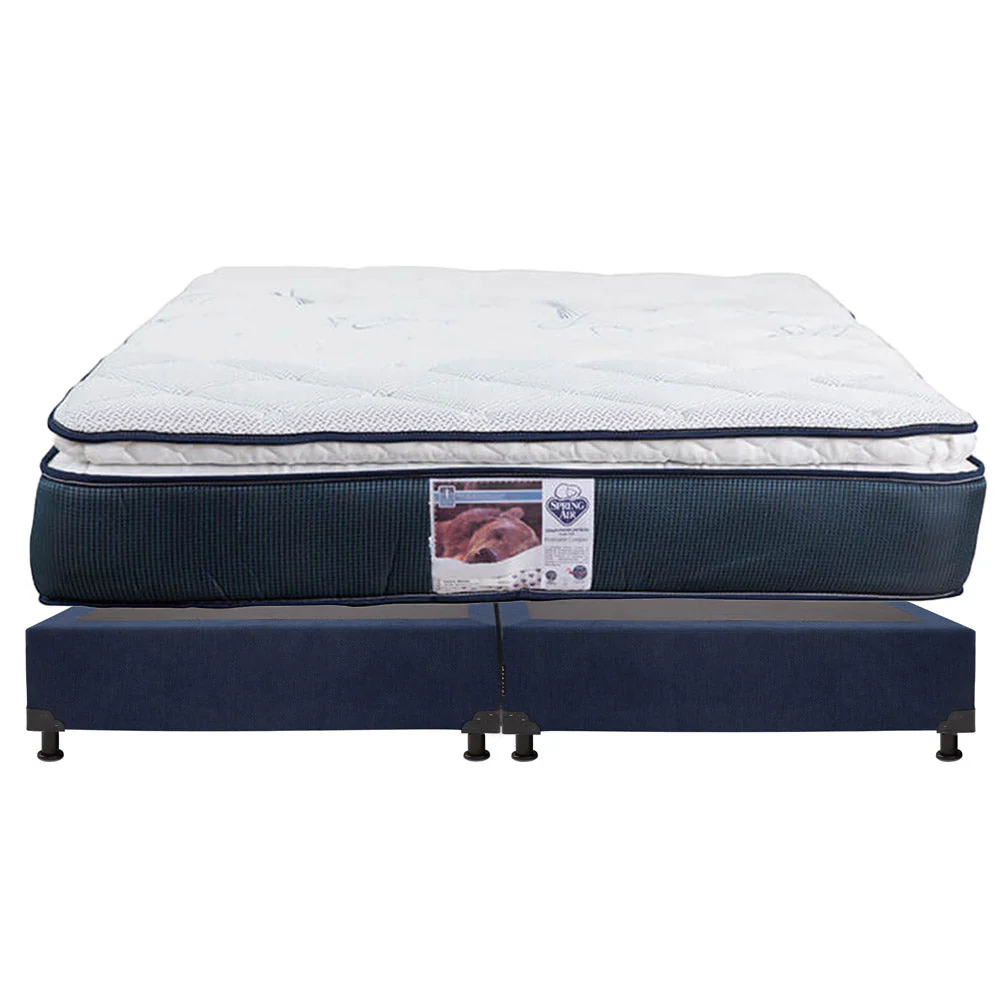 Colchón Spring Air Monaco con Box con Ropa de Cama - Image 28