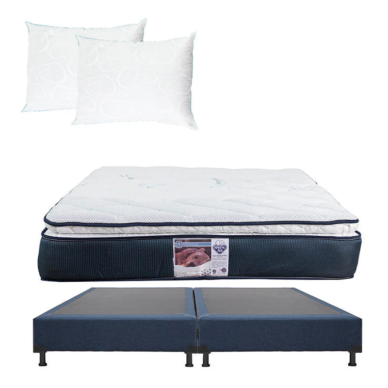 Colchón Spring Air Monaco con Box con Ropa de Cama - Image 40