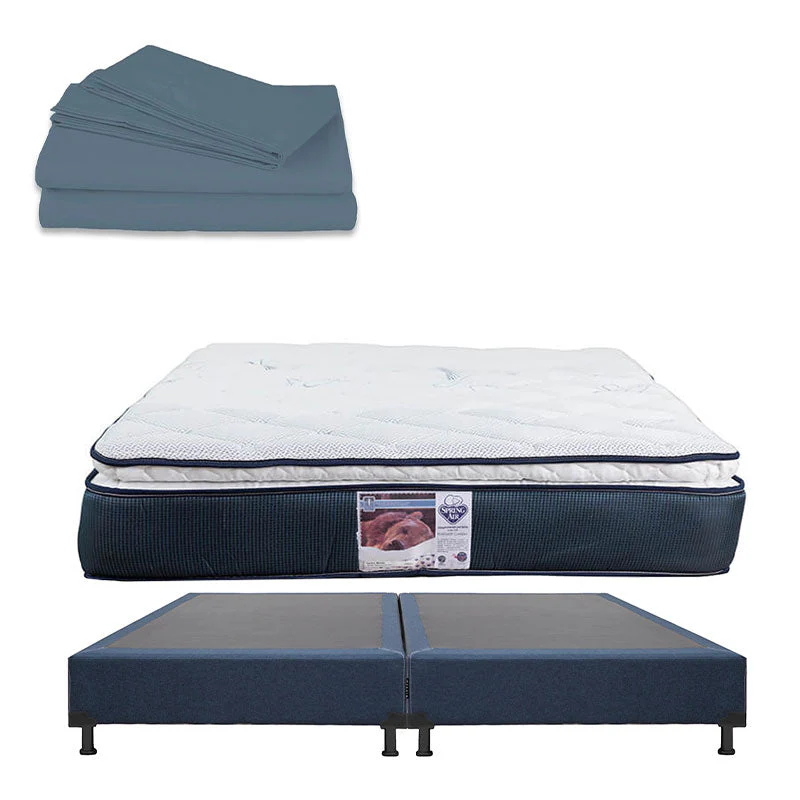 Colchón Spring Air Monaco con Box con Ropa de Cama - Image 41