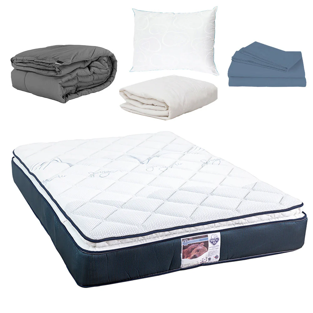 Colchón Spring Air Monaco con Ropa de Cama - Image 10