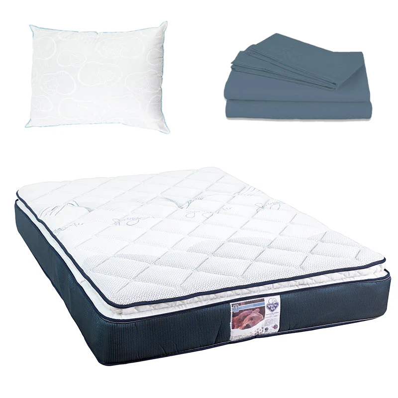 Colchón Spring Air Monaco con Ropa de Cama - Image 11